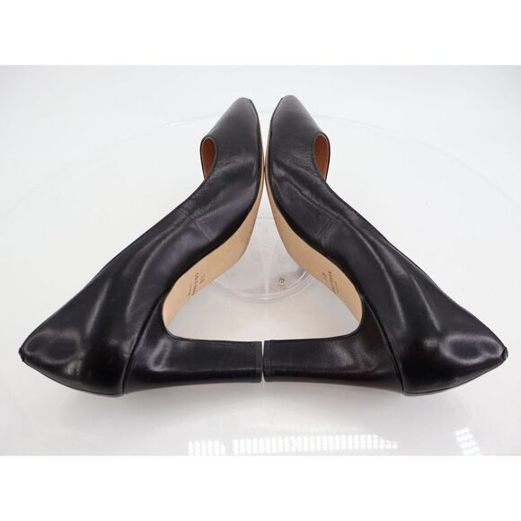 Cole Haan Mylah Pump Black Leather Women 11B Pointed Toe Heel Career - Picture 8 of 11